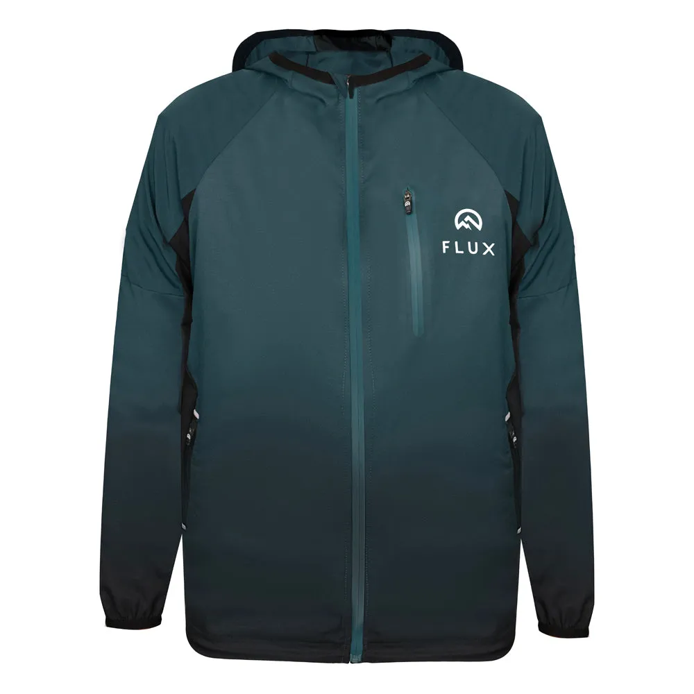 Junior Gradient Jacket - Jungle Green