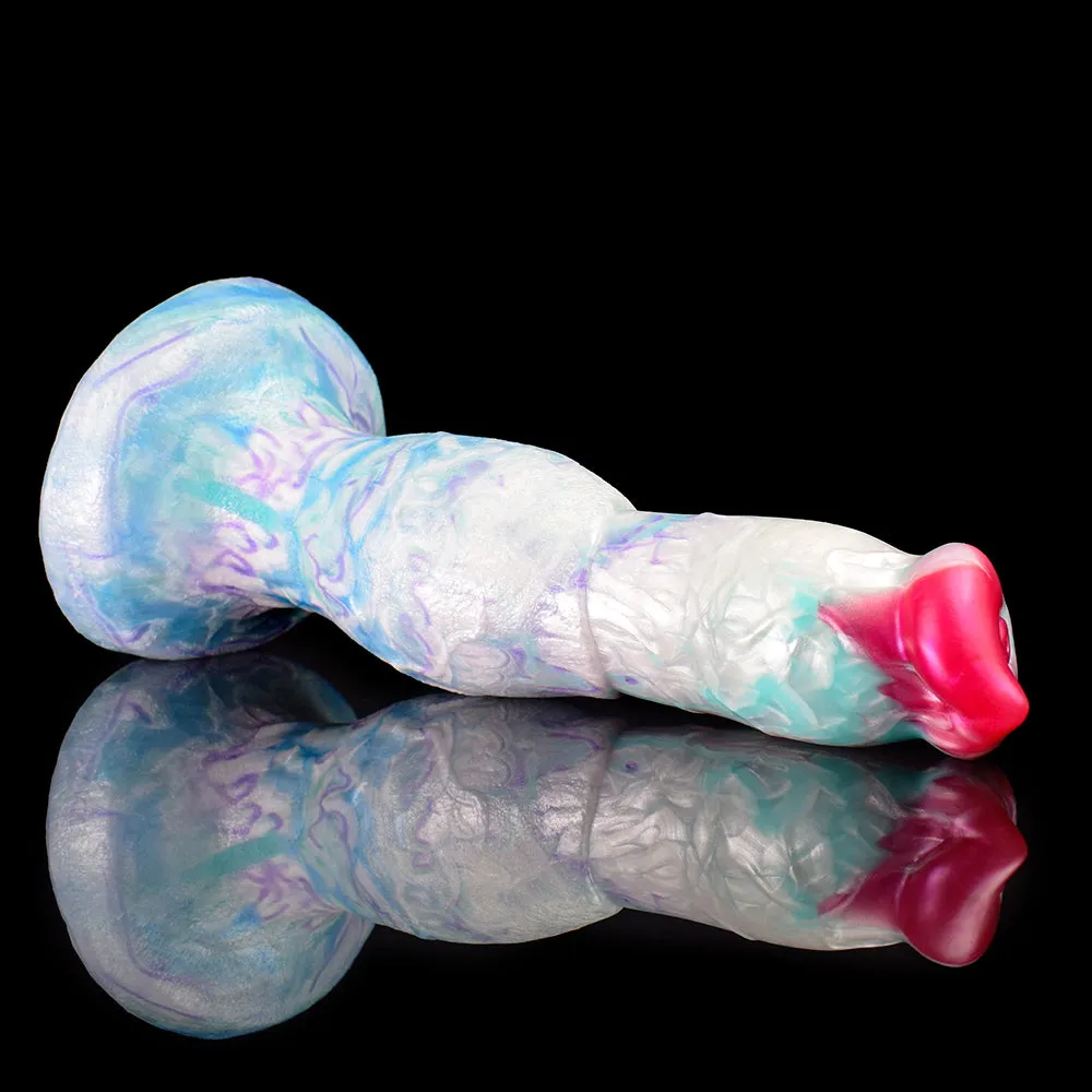 Knotted Dog Dildo Silicone Butt Plug - Fantasy Silicone Monsterdildo Anal Sex Toy