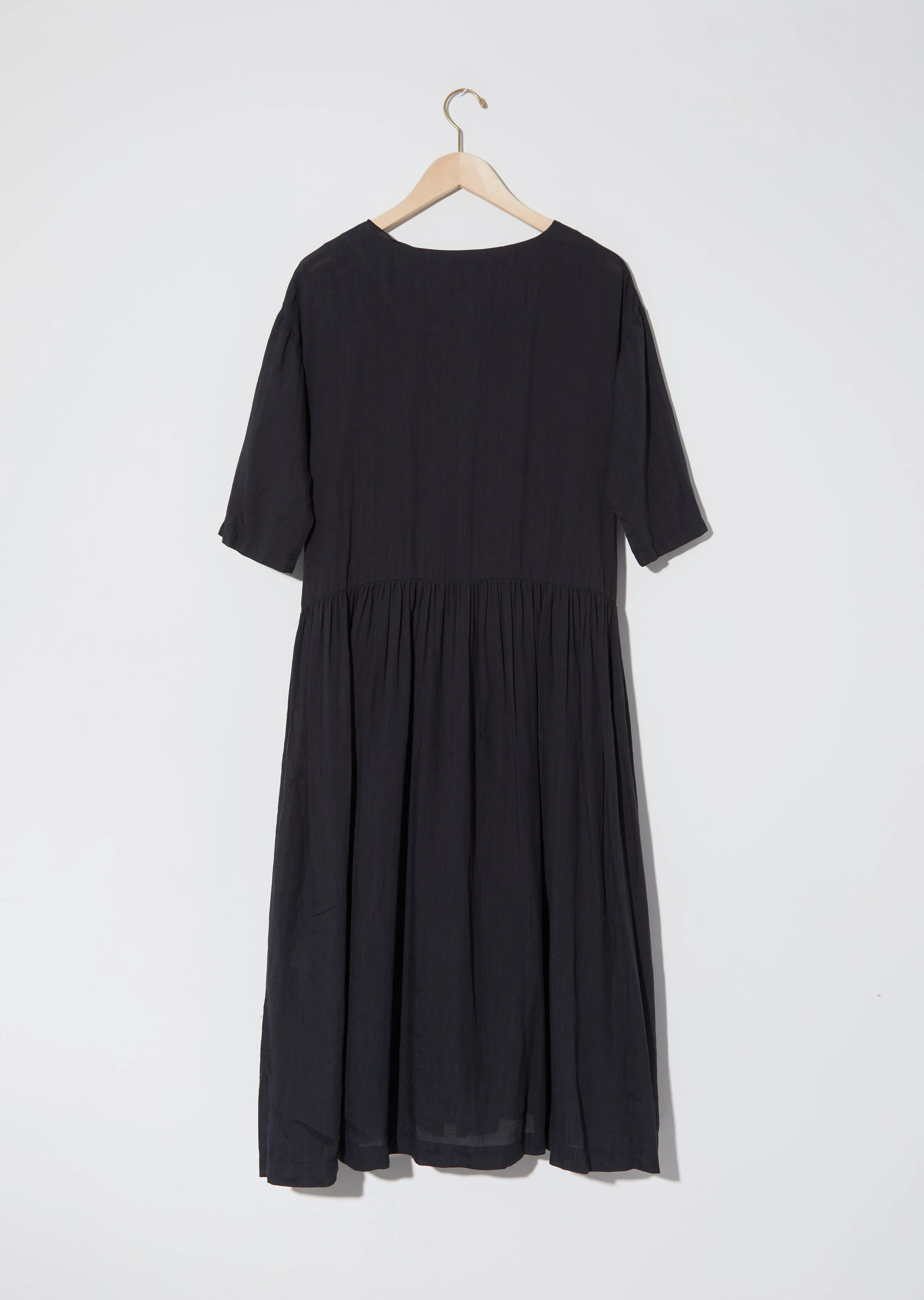 Linen Ruched Dress