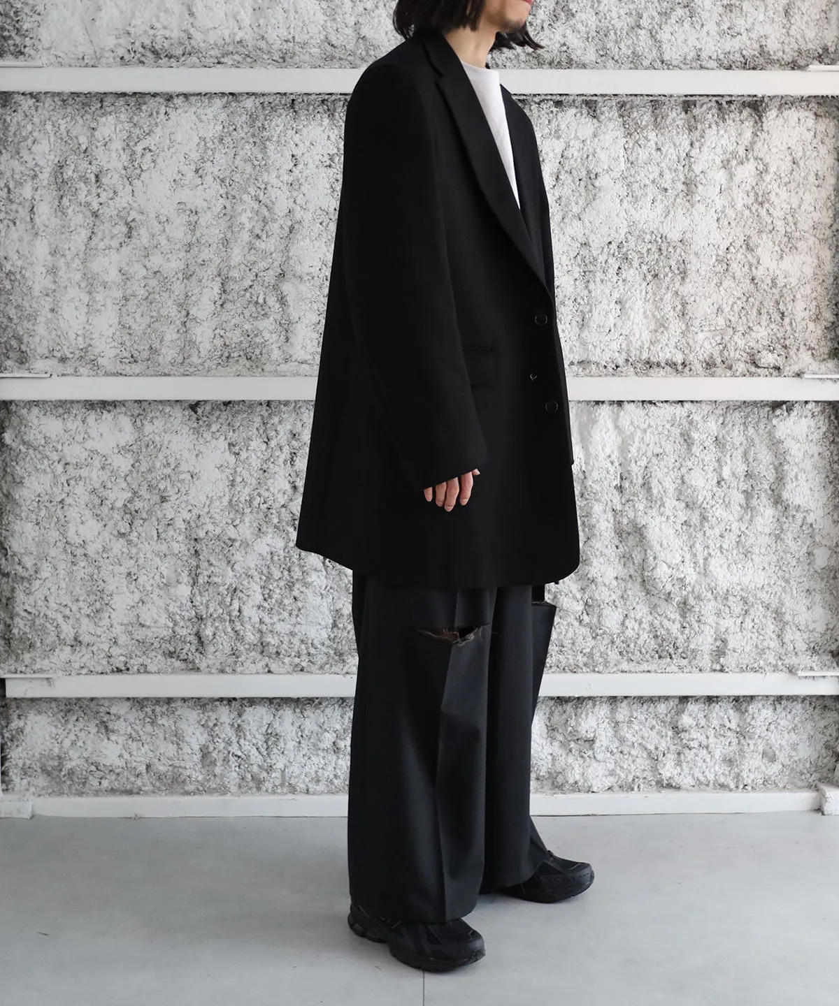 LONG TAILORED JACKET - REVERBERATE