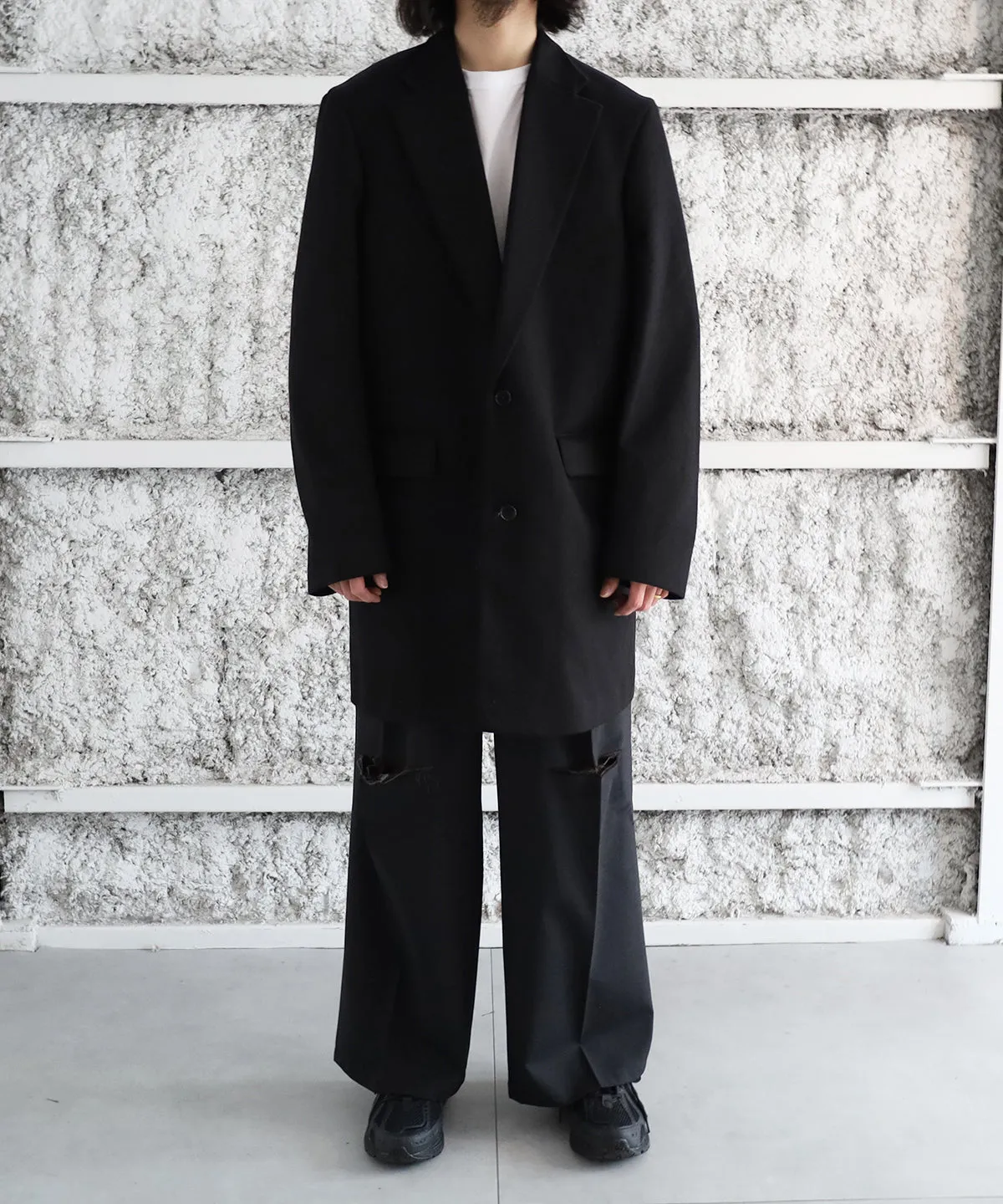 LONG TAILORED JACKET - REVERBERATE