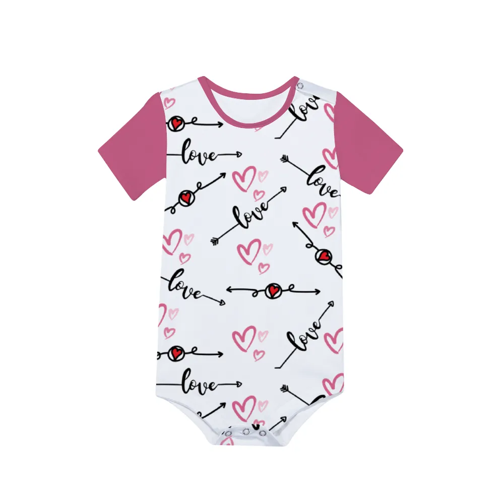 Love in Motion Baby's Short Sleeve Romper