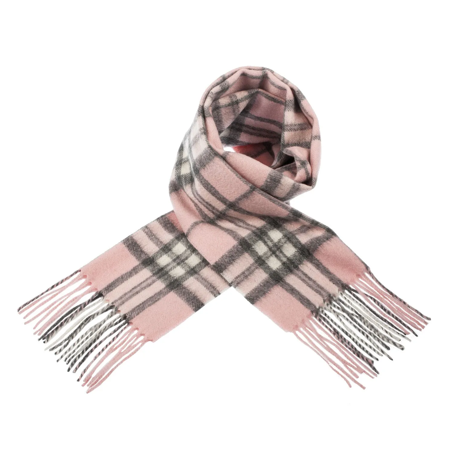 Lyle & Scott 100% Cashmere Scarf  Thomson Pale Pink