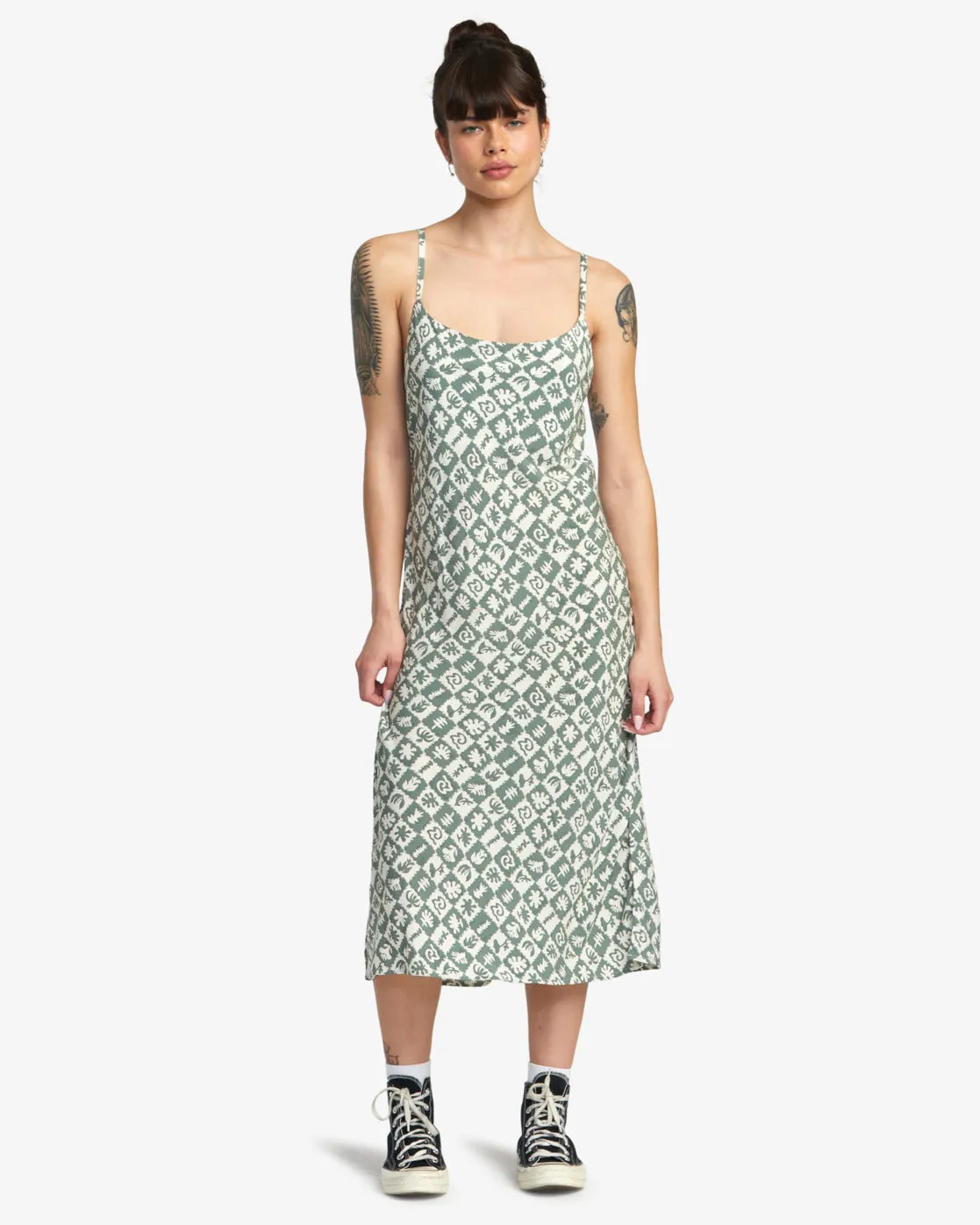 Maiden Midi Dress - Jade