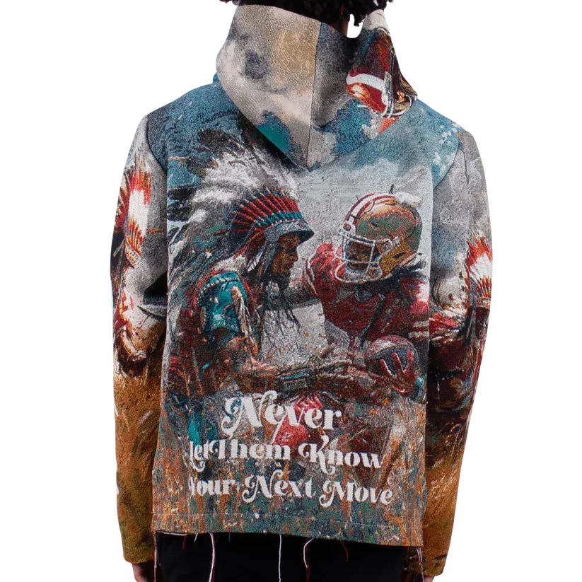 MAJESTIC Warfare Tapestry Graphic Hoodie