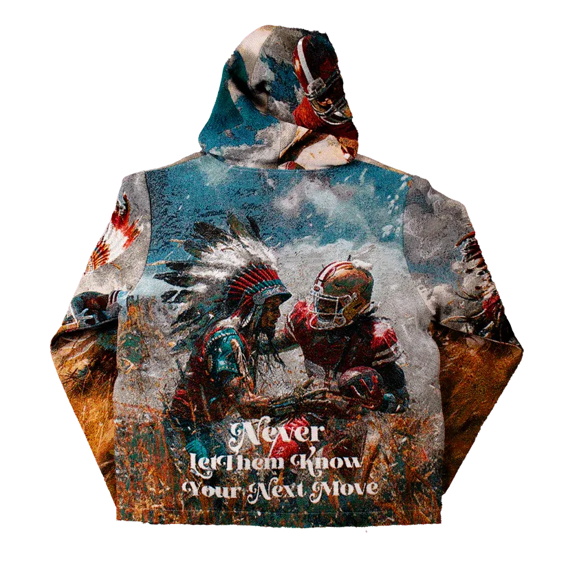 MAJESTIC Warfare Tapestry Graphic Hoodie