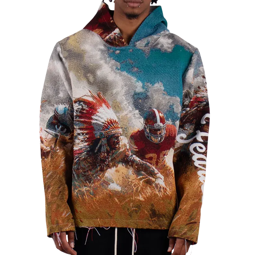 MAJESTIC Warfare Tapestry Graphic Hoodie