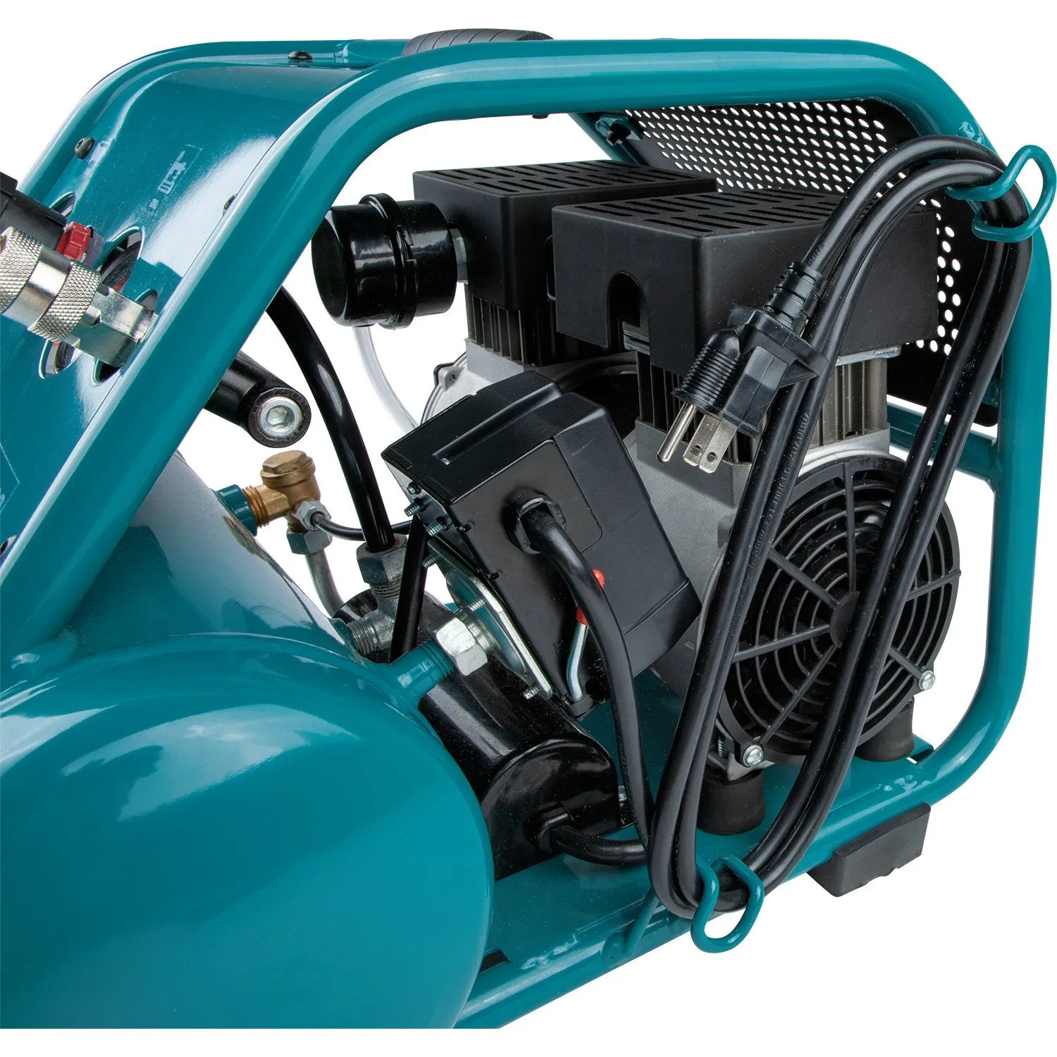 Makita (MAC210Q-R) Quiet Series 1 HP, 2 Gallon, Oil-Free, Electric Air Compressor (Factory Reconditioned)