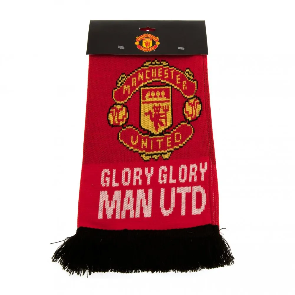 Manchester United FC Scarf GG - Glory Glory Man Utd