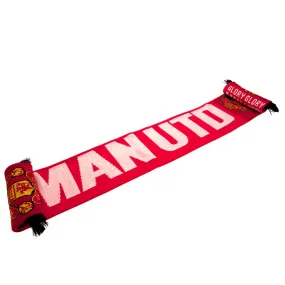 Manchester United FC Scarf GG - Glory Glory Man Utd