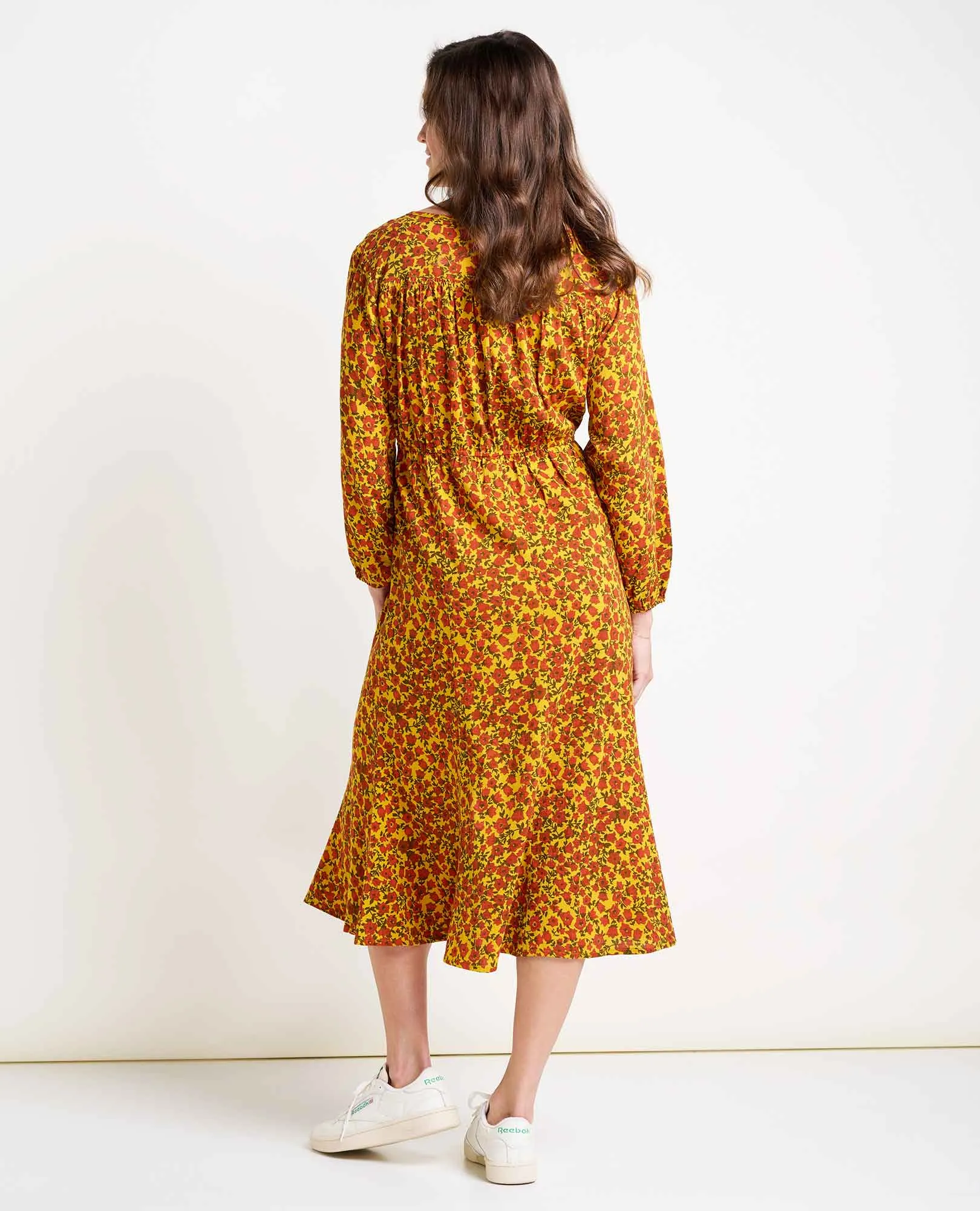 Manzana Paneled Midi Dress