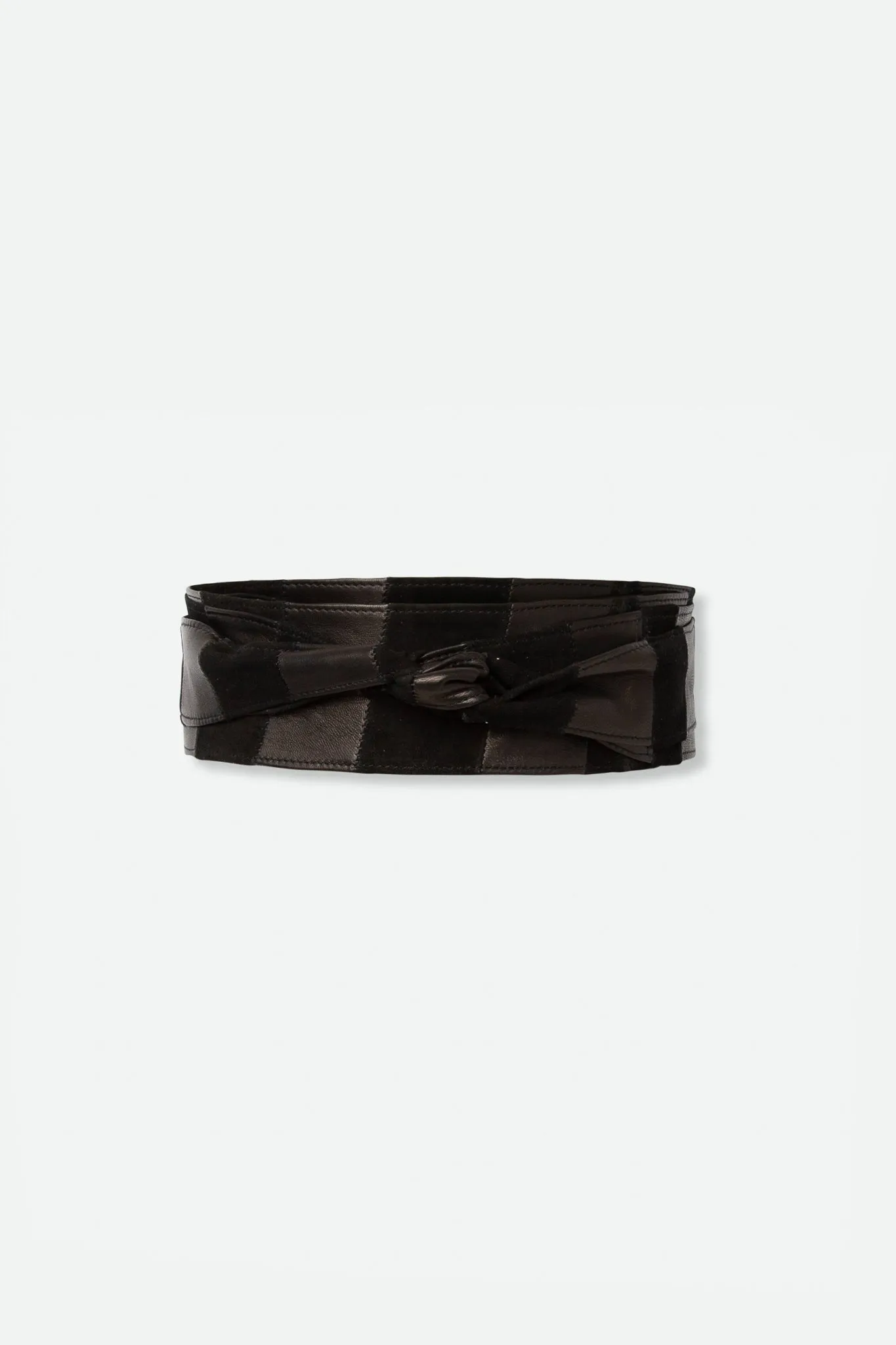 MATINO KIMONO BELT IN LEATHER OR SUEDE