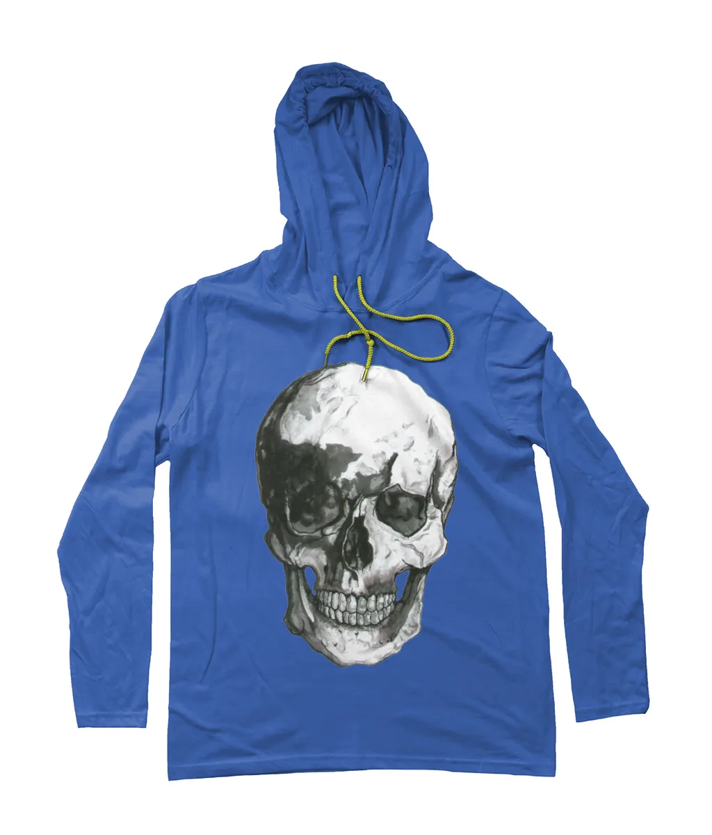 Men's Skull Hoodie Tee by Robert Bowen