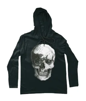 Men's Skull Hoodie Tee by Robert Bowen