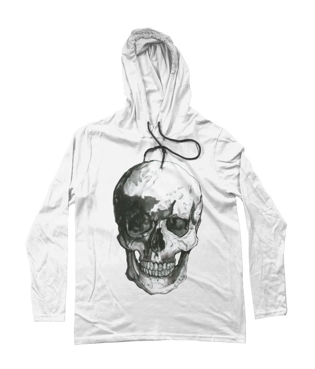 Men's Skull Hoodie Tee by Robert Bowen