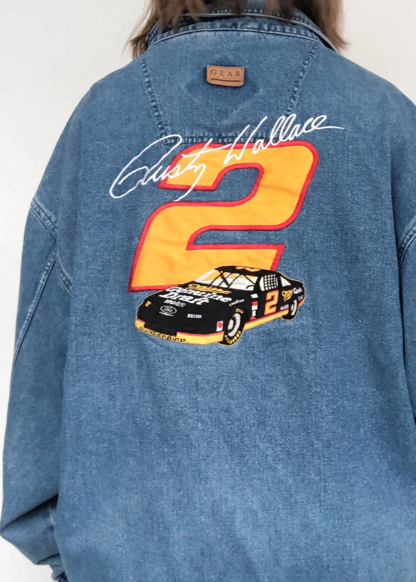 Miller Nascar Denim Jacket