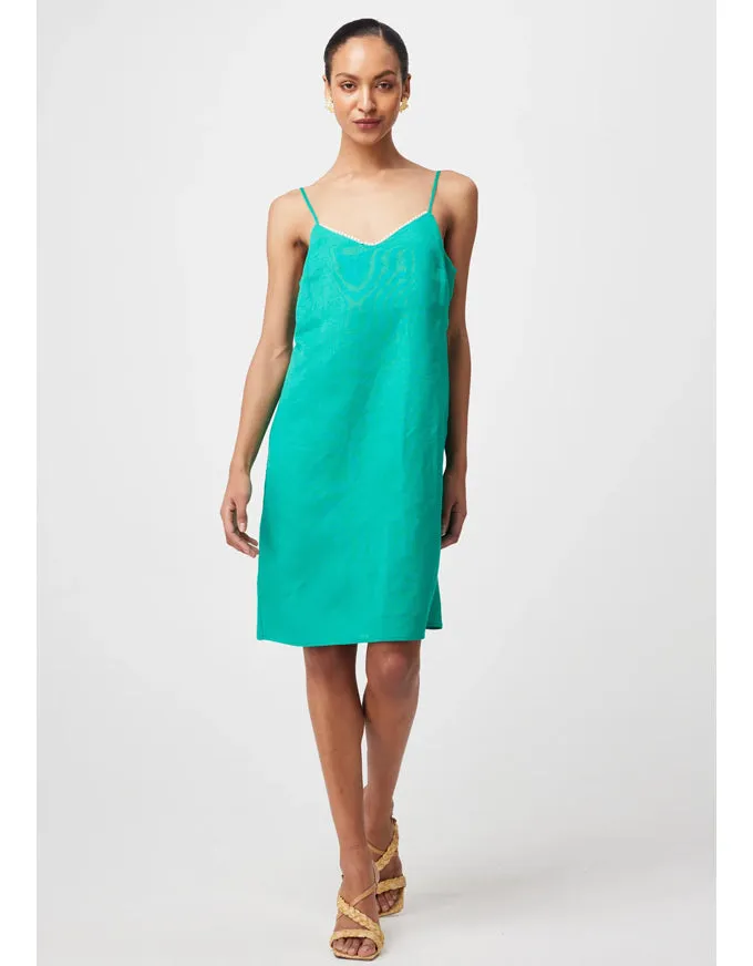 Morgan Placement Dress Bay Green