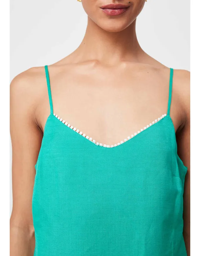 Morgan Placement Dress Bay Green