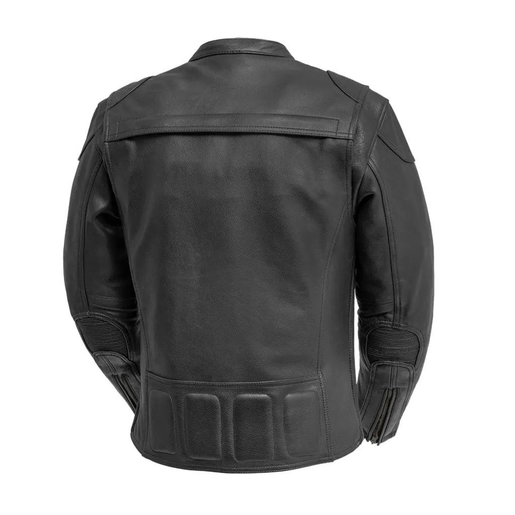 Nemesis Men's Motorcycle Leather Jacket - Extreme Biker Leather