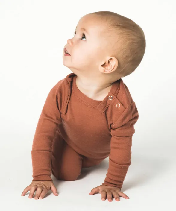 Nui Organics Merino Thermal Romper