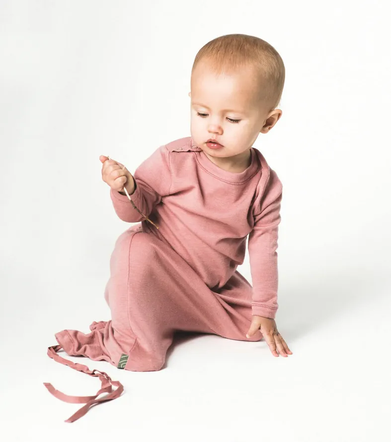 Nui Organics Merino Thermal Sleep Gown