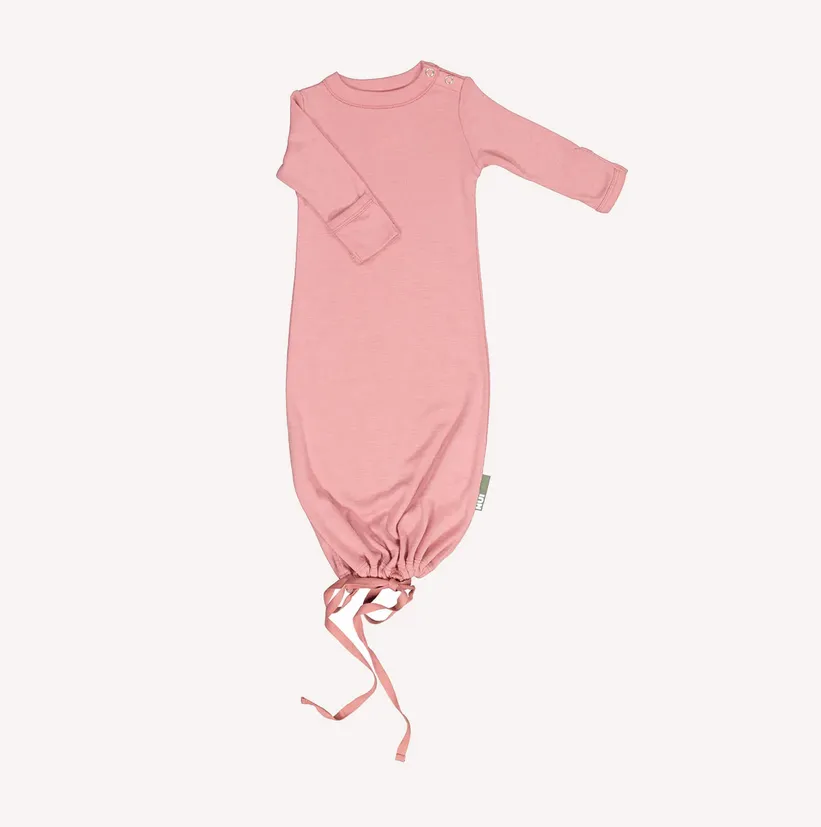 Nui Organics Merino Thermal Sleep Gown