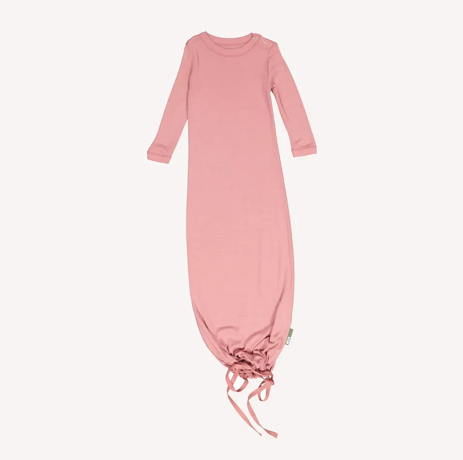 Nui Organics Merino Thermal Sleep Gown