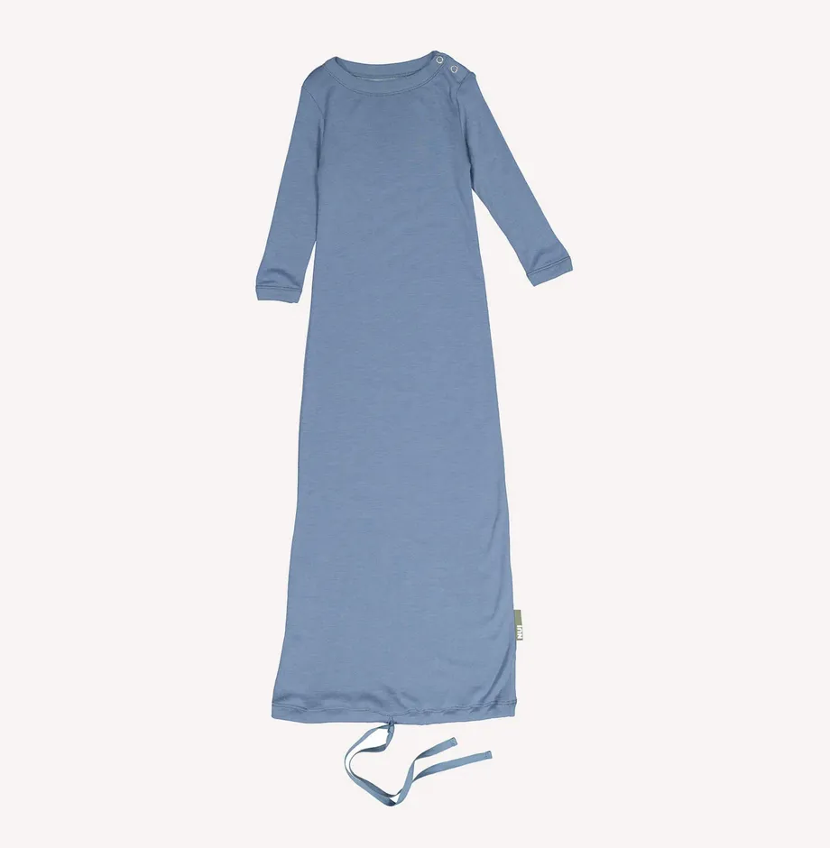 Nui Organics Merino Thermal Sleep Gown