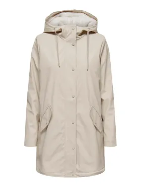 Onlsally Raincoat Otw Noos - Beige