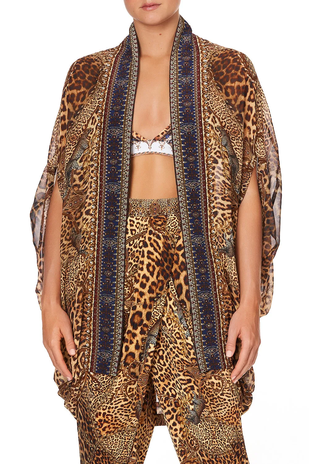 OPEN FRONT CARDI CAPE LADY LODGE