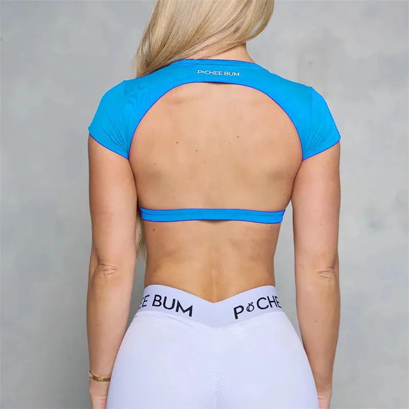 Pchee Bum Backless Sports Top