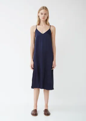 Pebble Satin Little Slip Dress