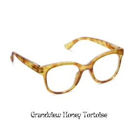 Peepers Reading Glasses: Grandview Honey Tortoise