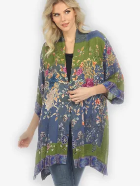 Queenly Radiant Charm Silk Kimono