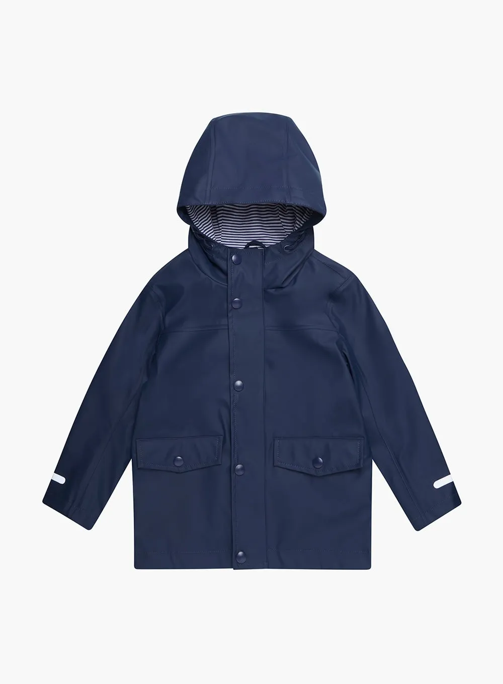 Rain Mac in Navy