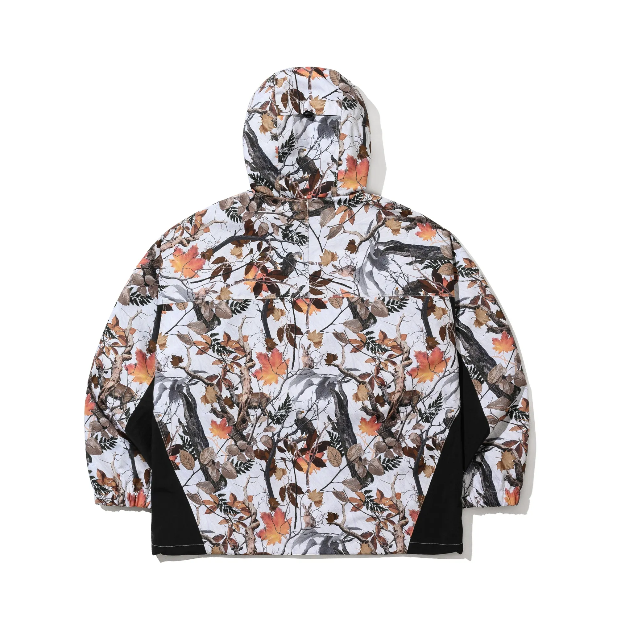 REFINED HOODED JACKET REALTREE WHITE