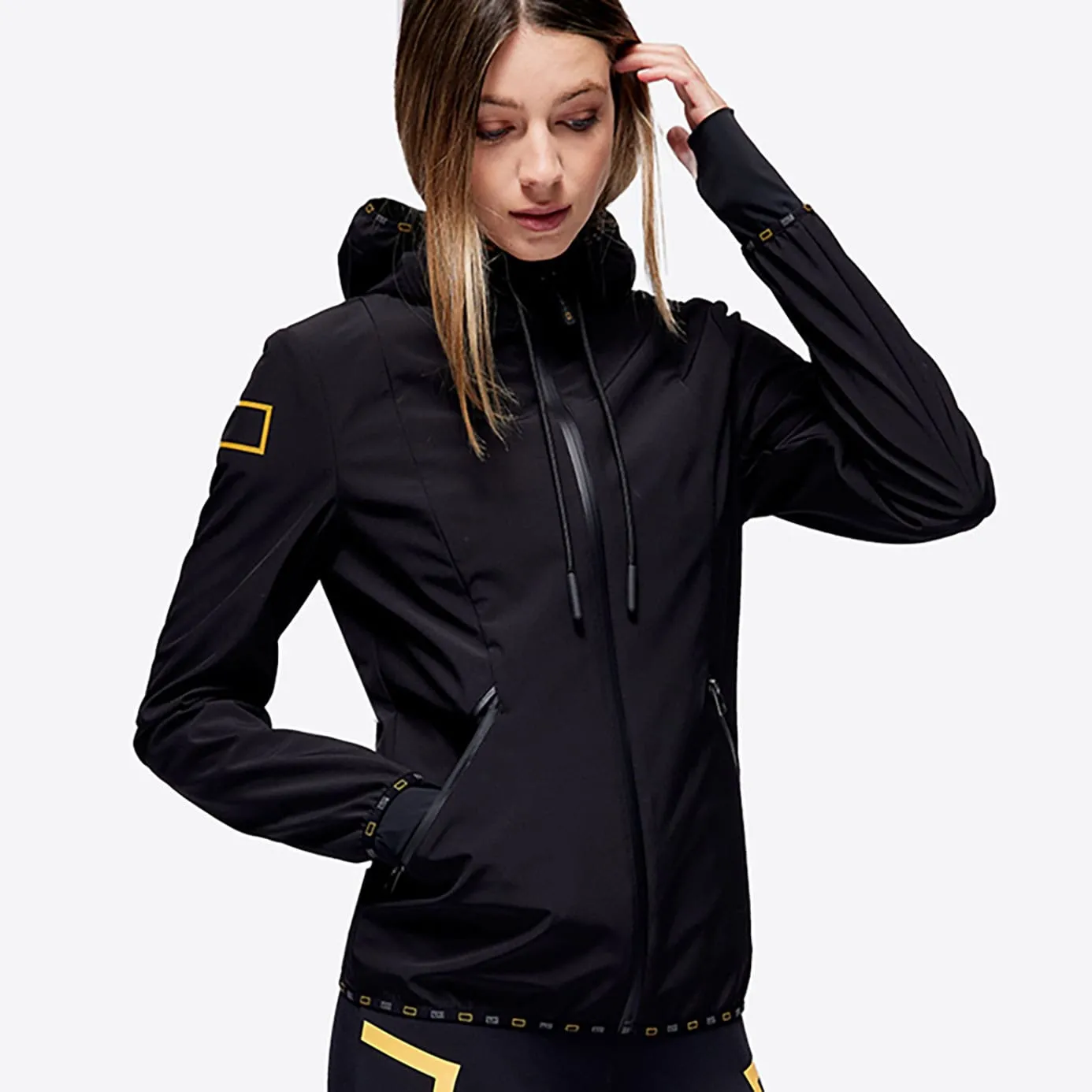 Rider's Gene Hooded Softshell Jacket - Black