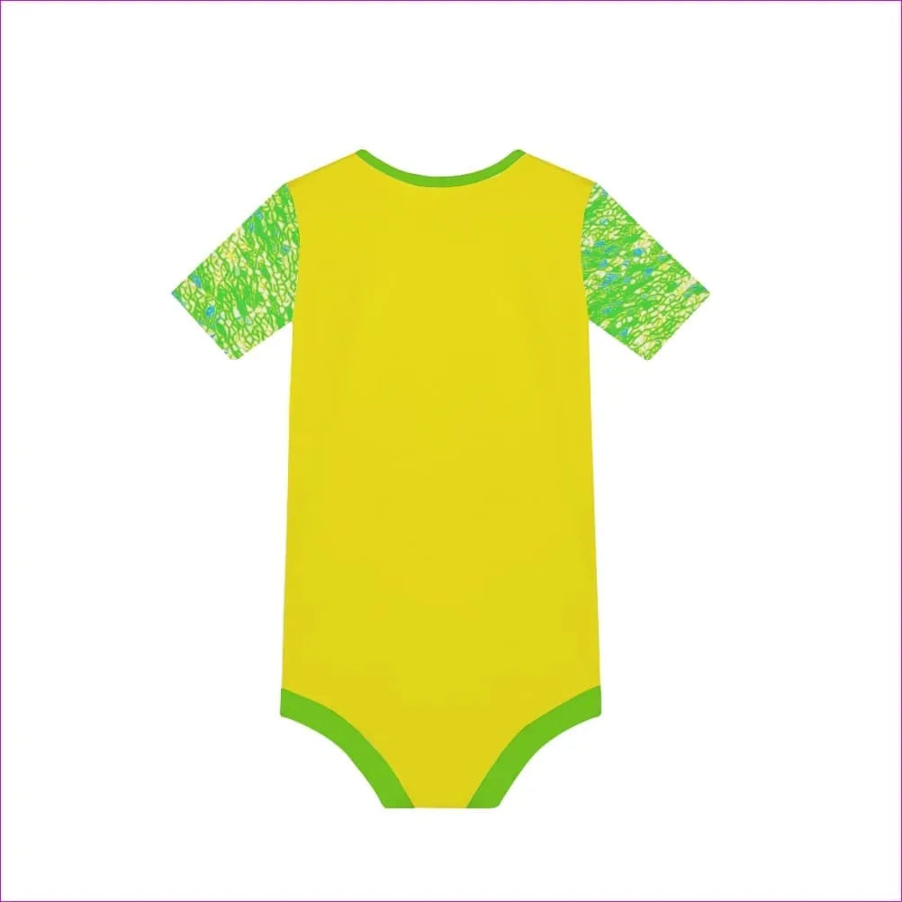 Royal Pallette Baby's Short Sleeve Romper