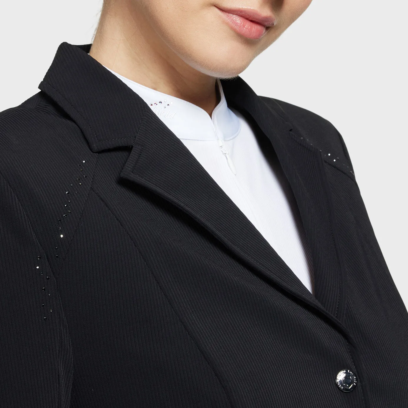 Samshield Olympe Ultralight Crystal Show Jacket - Jet Black Texturised