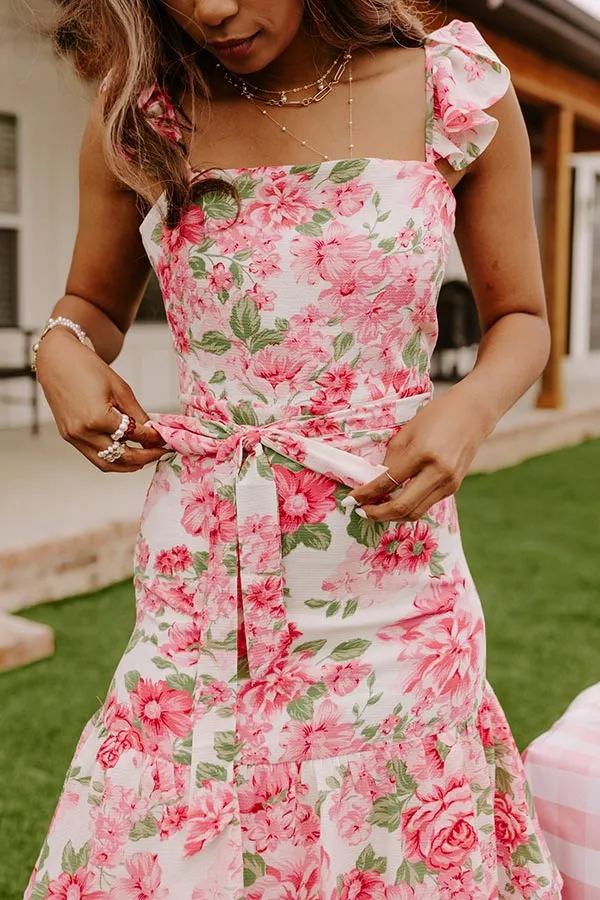 Serenity Song Floral Midi