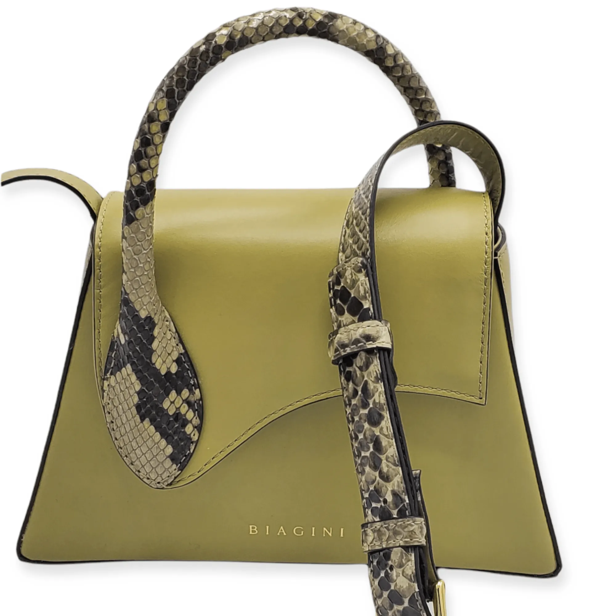 Sofia Small Bag Bicolor Python