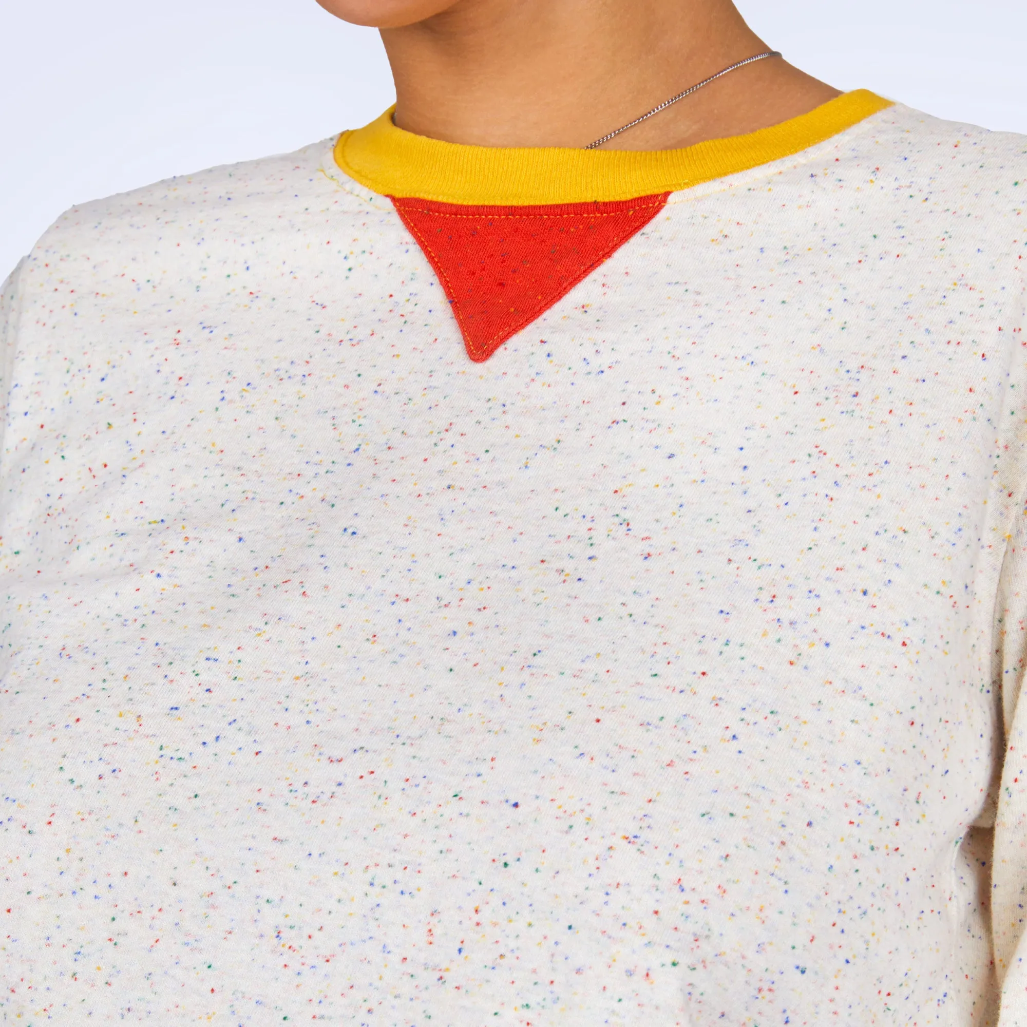 Speckle Long Sleeve Tee