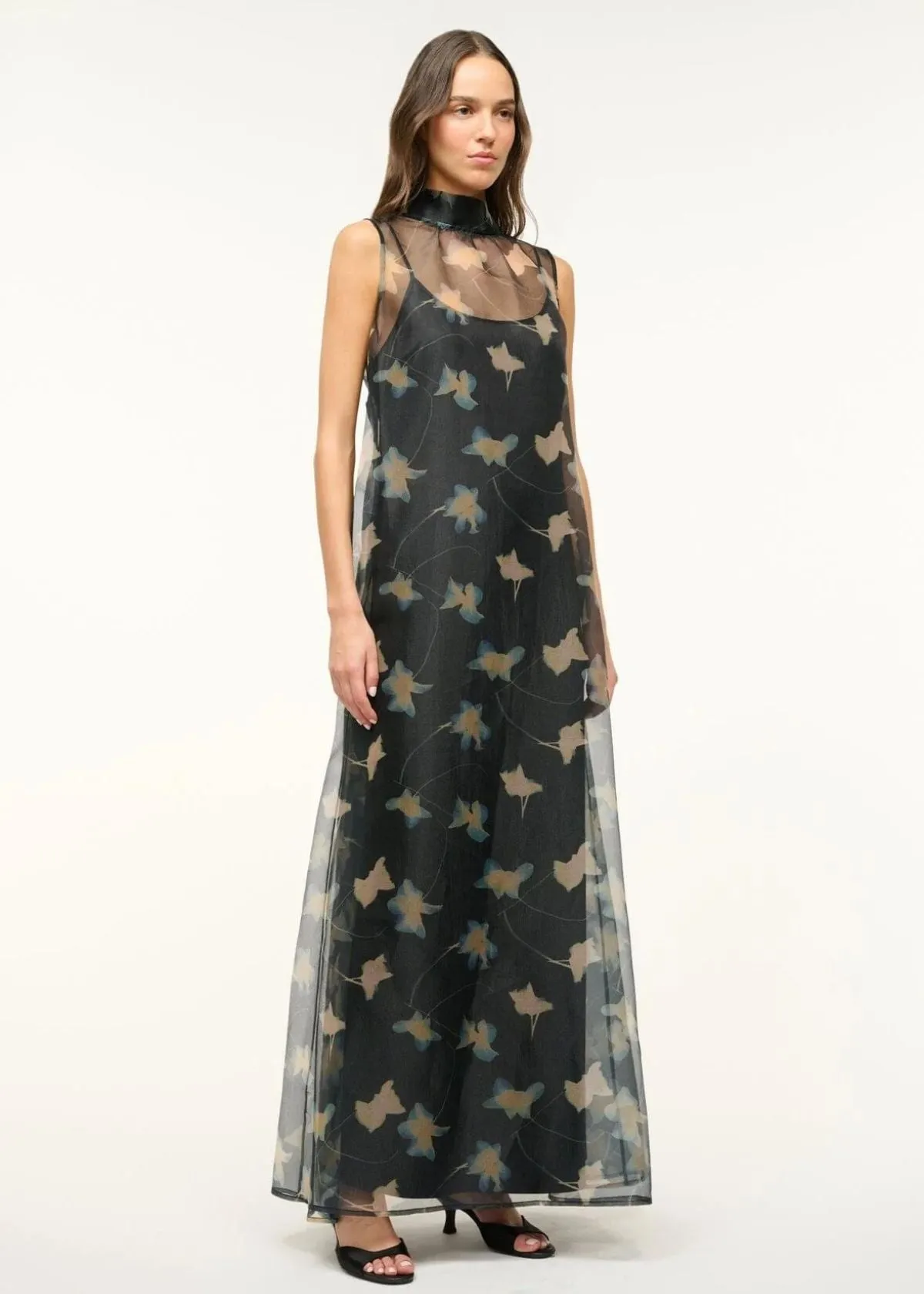 STAUD Albee Dress - Botanical Shadows