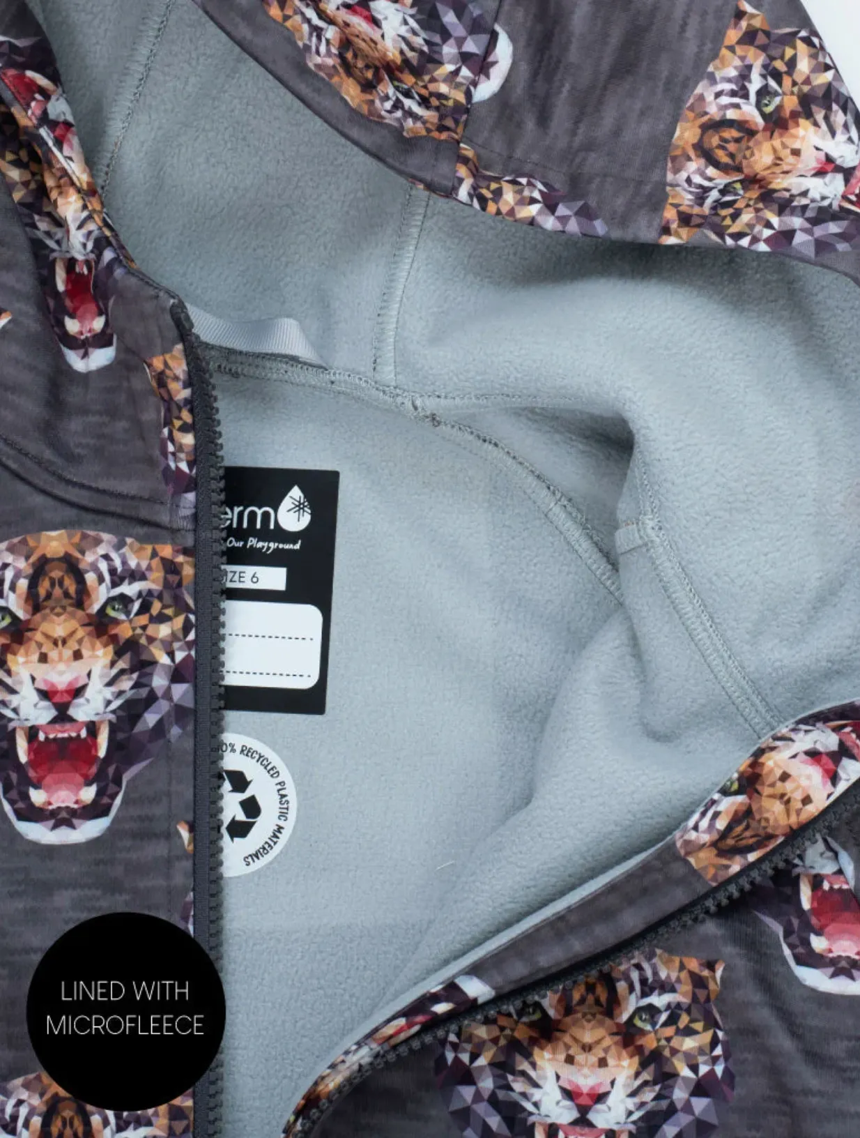 The All-Weather Fleece Hoodie - Tiger - KIDS