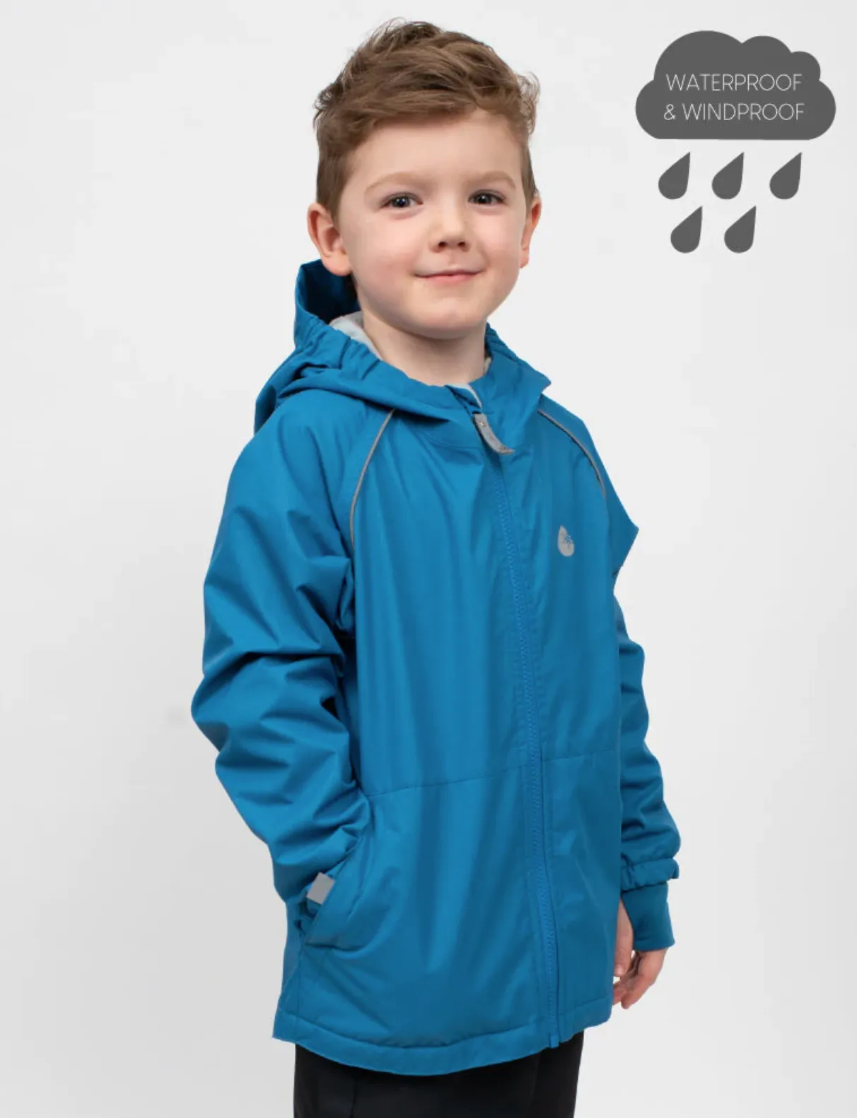 The Splash Magic Storm Jacket - Blue Ocean - KIDS