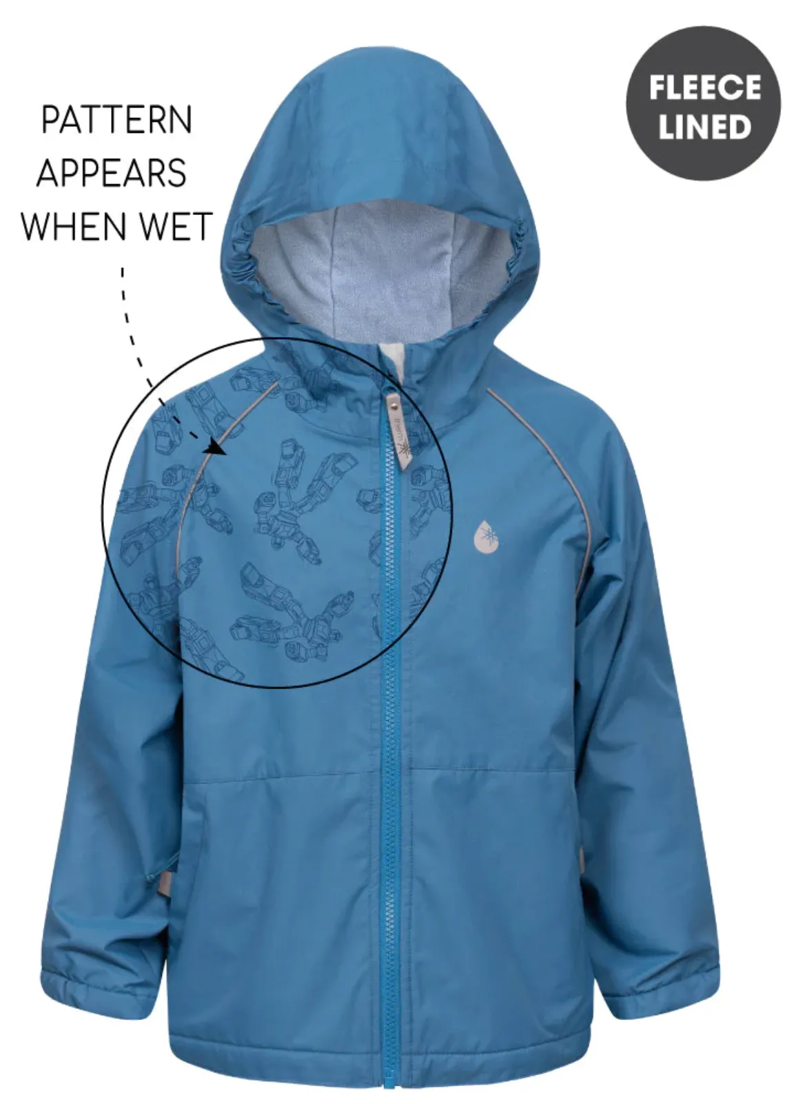 The Splash Magic Storm Jacket - Blue Ocean - KIDS