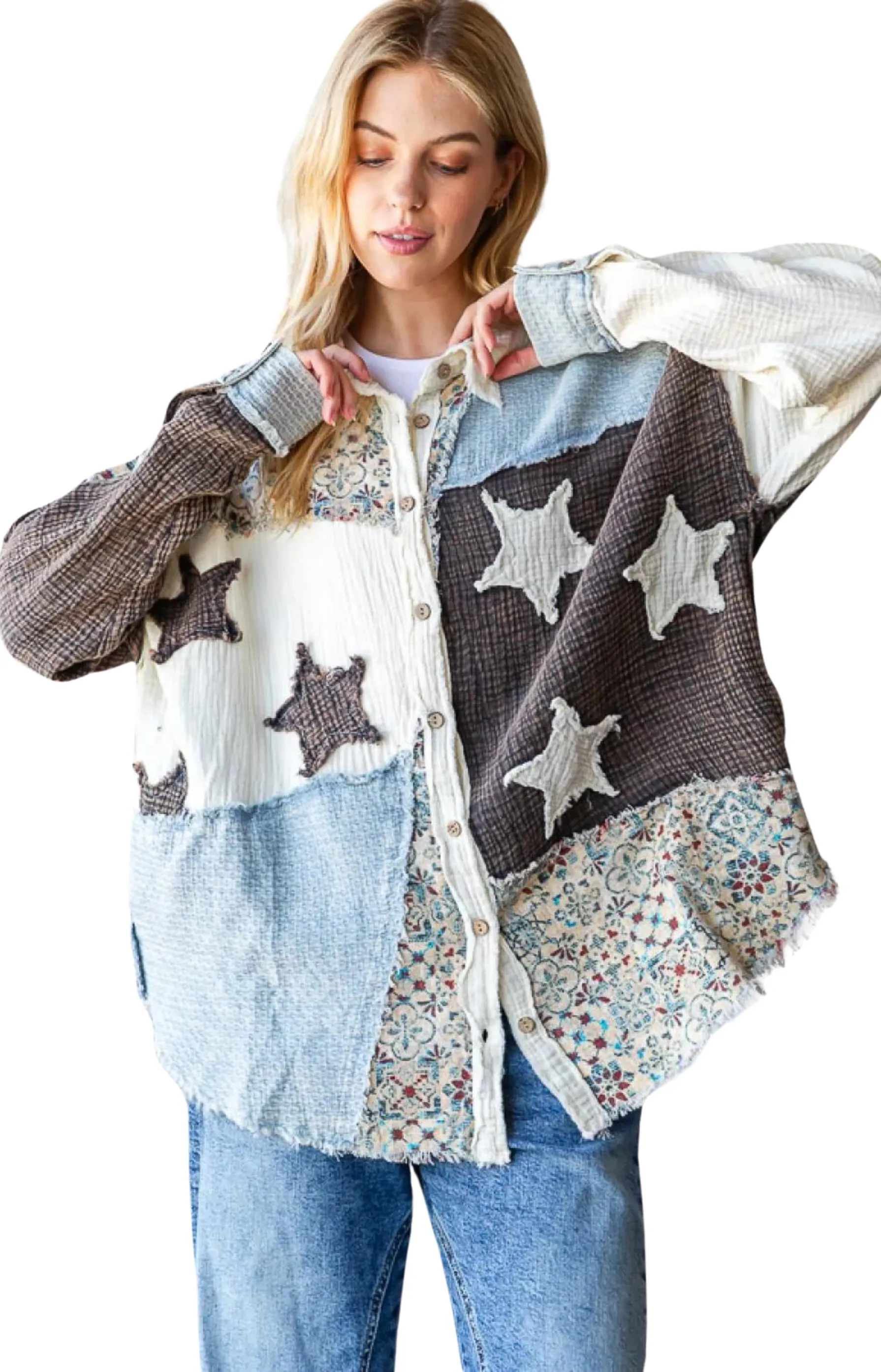 The Star Patchwork Top