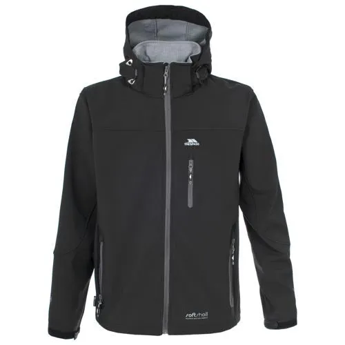 Trespass Men's Accelerator II Softshell Jacket - Ultimate Lightweight, Waterproof, and Windproof Protection