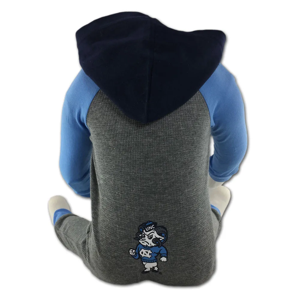 UNC Thermal Hooded Romper