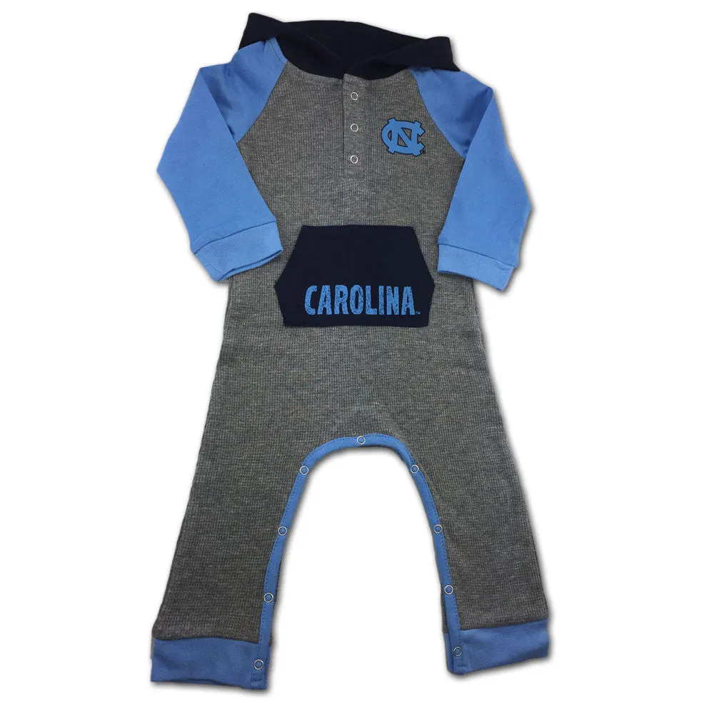 UNC Thermal Hooded Romper